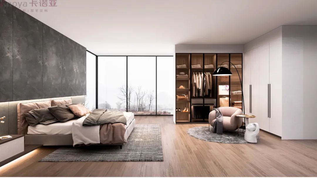 定製衣櫃的幾種流行趨勢，臥室這樣裝高顏值更實用